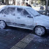 پراید ۱۴۱ نقره ای مدل ۹۰|خودرو سواری و وانت|همدان, |دیوار