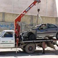 جرثقیل نیسانی.امدادخودرویدک کش کفی خاور