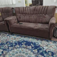 مبل ۷نفره|مبلمان خانگی و میز عسلی|میانه, |دیوار