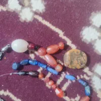 مهره عتیقه با تسبیح عاج