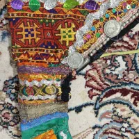 لباس محلی قدیمی با پارچه های گران قیمت  در حدنو