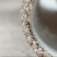 فروش یک تیکه موکت پالاز ضخیم کرم رنگ مدل زیبـا