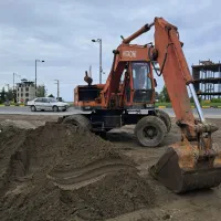 بیل لاستیکی هیتاچی|خودرو سنگین|تهران, شهرک چیتگر|دیوار