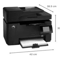 پرینتر laserjet pro mfp M127fn|پرینتر، اسکنر، کپی، فکس|اراک, |دیوار