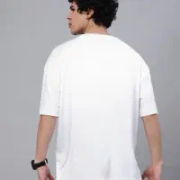 تیشرت مردانه سفید سایز مدیوم
