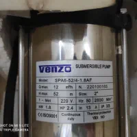 پمپ کفکش 52متری استیل فلوتر دار ونزو