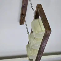 لوستر چوبی|لوستر و چراغ آویز|مشهد, شهید مطهری|دیوار