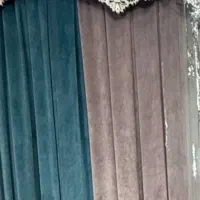 والن پرده جنس مخملی فروش فوری