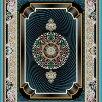 فرش ورساچه مدوسا ریزماهی طلاکوب وینیج و...|فرش|زنجان, |دیوار