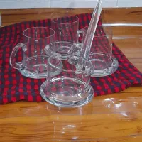 استکان و ملاقه بلور