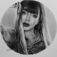 نقاشی سیاه قلم|تابلو، نقاشی، عکس|شیروان (خراسان), |دیوار