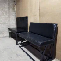 مبل کم جا تمام فلزی ۲نفره|کافیشاپ و رستوران|تهران, دانشگاه شریف|دیوار