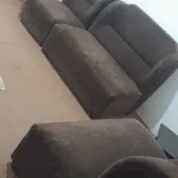 مبل راحتی هفت نفره بهمراه چهارتا عسلی