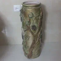گلدان گلی استوانه ای|صنایع دستی و سایر لوازم تزئینی|قم, باجک دو|دیوار