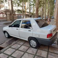 پراید سفید درحدصفر،کم کارکرد