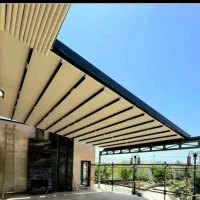 سقف متحرک پارچه ای و تلسکوپی استخر پارکینگ و...