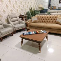 مبل راحتی چستر+چوب وهنر+طرح تعویض مبل