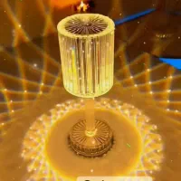 چراغ خواب کریستالی|چراغ خواب و آباژور|یزد, |دیوار