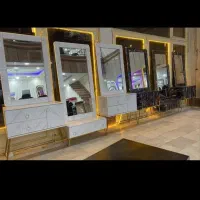 پخش آینه کنسول ارایشگاه طرح ماربل ست ۳تیکه