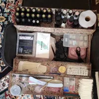 وسایل کامل کاشت ناخن|آرایشی، بهداشتی، درمانی|اصفهان, مارچین|دیوار