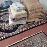 5تا بالش یدونه دوشک 3تا لحاف