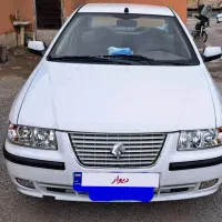 سمند سفیدمدل۹۳|خودرو سواری و وانت|گوگان, |دیوار