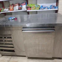 فریزر میز کاری 1/5متری استیل