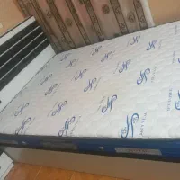 تشک تخت دو نفره درحد بسیار تمیز|تشک تختخواب|گنبد کاووس, |دیوار