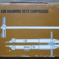جعبه پرگار مهندسی کین-با کیفیت-نو + چند هدیه|لوازم التحریر|شیراز, عفیفآباد|دیوار