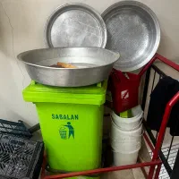 سطل زباله بزرگ رستورانی