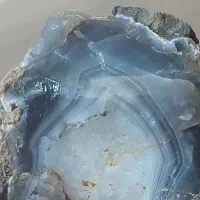 سنگ عقیق سفید و سلیمانی