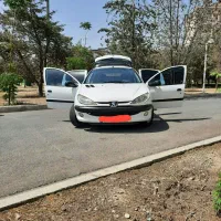 پژو ۲۰۶ تیپ۲ مدل ۱۳۹۵ تک برگ سند|خودرو سواری و وانت|تهران, پونک|دیوار