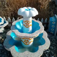 آبنما حوض حوضچه آبشار گلدان بتنی باربیکیو