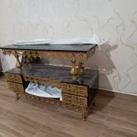 میز تلویزیون کاملا برنزی اصل.|میز تلویزیون|تبریز, |دیوار