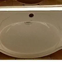 روشویی ۷۲ در ۵۰ نیاز به پایه یا کابینت ۶۳ در ۳۵