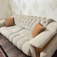 مبل چستر کاناپه تختخوابشو بسیارباکیفیت بادورام|مبلمان خانگی و میز عسلی|ری, دیلمان|دیوار