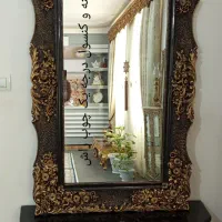 آینه و کنسول چوب درجه یک