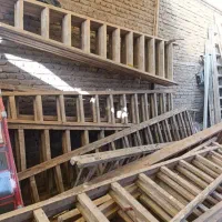 تخته بنایی ،بشکه فلزی وپلاستیکی،نردبان|مصالح و تجهیزات ساختمان|قم, حاج زینل|دیوار