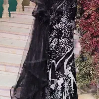 لباس مجلسی مزون دوز مدل دو دامنه