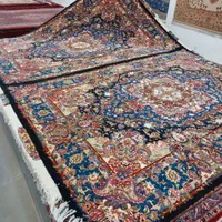 فرش دستباف(بساک) سالاری تبریز مملو از ابریشم