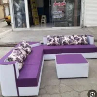 مبل راحتی ال  برای زیبایی خانه//با پارچه های ضدلک|مبلمان خانگی و میز عسلی|تهران, شهرک شریفی|دیوار