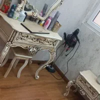 سرویس خواب بدون تشک با دوعدد پاتختی و میز ارایش|تخت و سرویس خواب|گنبد کاووس, |دیوار