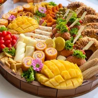 فینگر فود، سینی مزه ومیوه|خوردنی و آشامیدنی|قم, سالاریه|دیوار