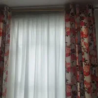دستک . مخمل . تور‌.حریر.|پرده، رانر، رومیزی|مشهد, شهرک لشکر (شهرک غرب)|دیوار
