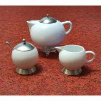 قوری سرامیک، ظرف شیر و شکر