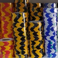 نوار شبرنگ برچسبی لانه زنبوری عرض 5 سانتی 45 متری