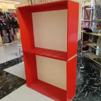 قفسه  تمیز  ام دی اف|کتابخانه، شلف، قفسه‌های دیواری|قم, میدان نو|دیوار