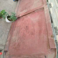 درب حیاط یک لنگه سنگین