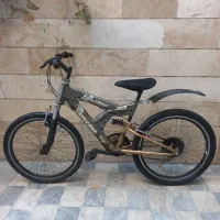 دوچرخه سایز 26دنده ای درحد لوازم نو طوقه آلومینیوم