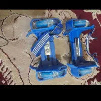 اسکیت رقص نور دار خارجی و ساعت شنی